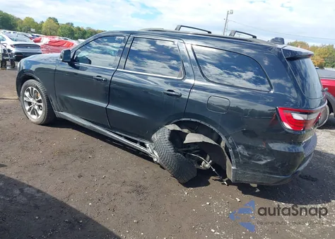 2019 Dodge Durango Gt Plus Awd из США, поврежденный, VIN 1C4RDJDG7KC536664